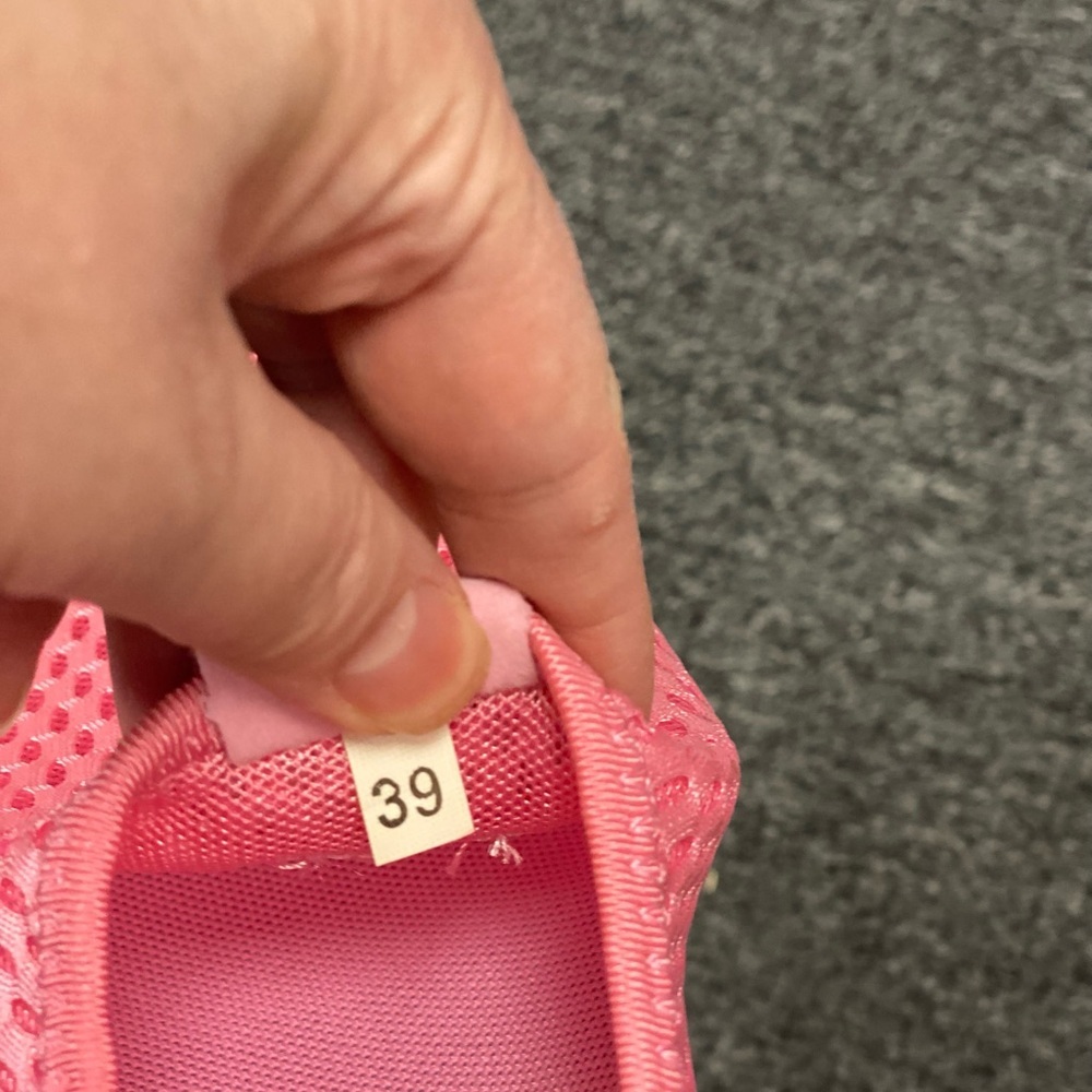 Women's Pink Slip-On Shoes - Picture 3 of 3